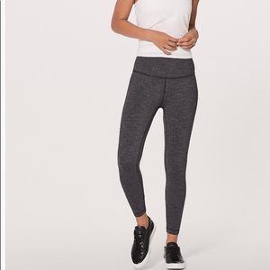high waisted grey lululemon leggings